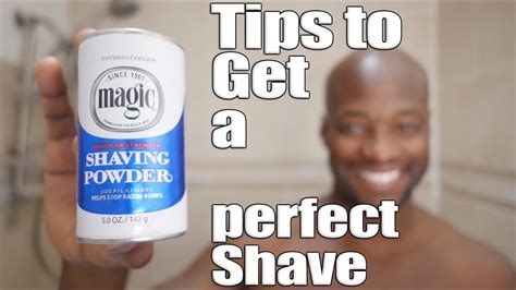 Achieve a flawless shave with magic shaving powder enriched with aloe
